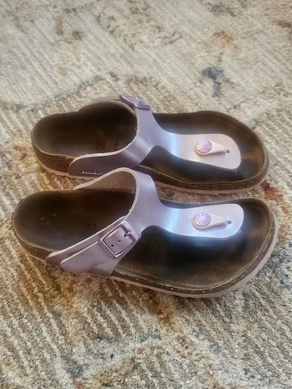 Birkenstock Sandals Sz 33 Or US Kids 2-2.5